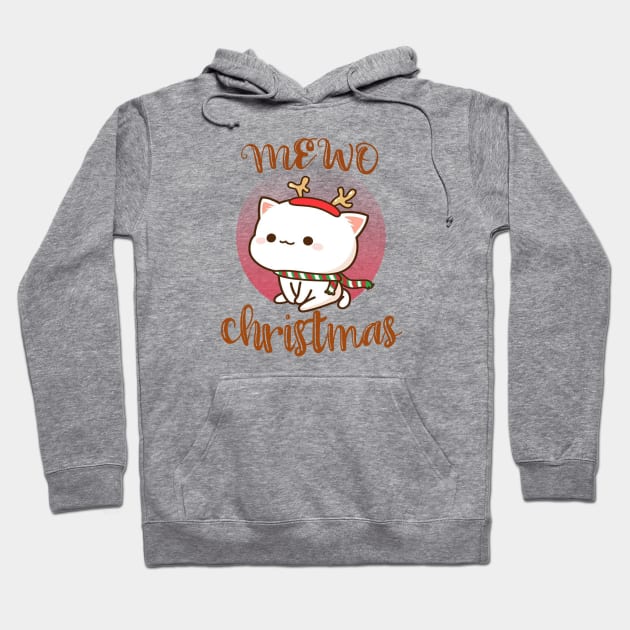 Mewo christmas t-shirt new year Hoodie by cloud